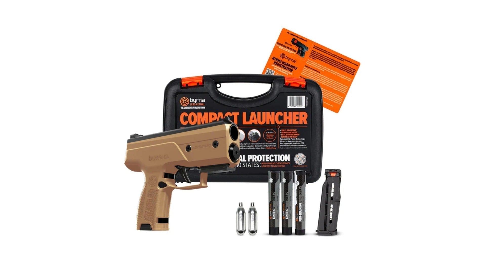 Limited Edition Byrna CL Tan Cerakote – New Color Release