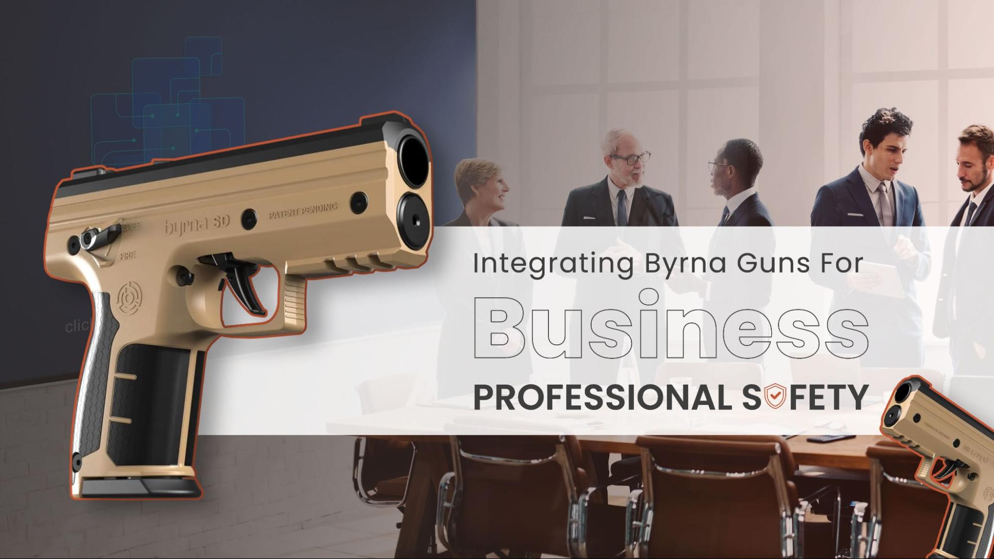 Can Business Professionals Safely Carry A Byrna Gun for Personal Secur NAKESTORES