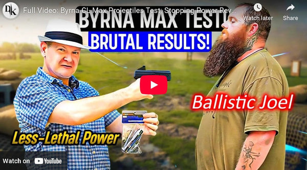 Byrna Max Projectile Test – Real Talk Review