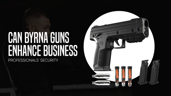Can Byrna Guns Enhance Business Professionals' Security?