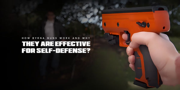 How Byrna Guns Work and Why Are They Effective for Self-Defense? - Nakestores