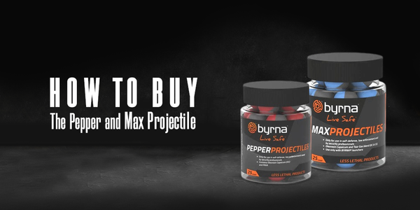 How To Buy The Byrna Pepper and Max Projectiles In California