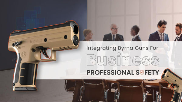 Can Business Professionals Safely Carry A Byrna Gun for Personal Security?