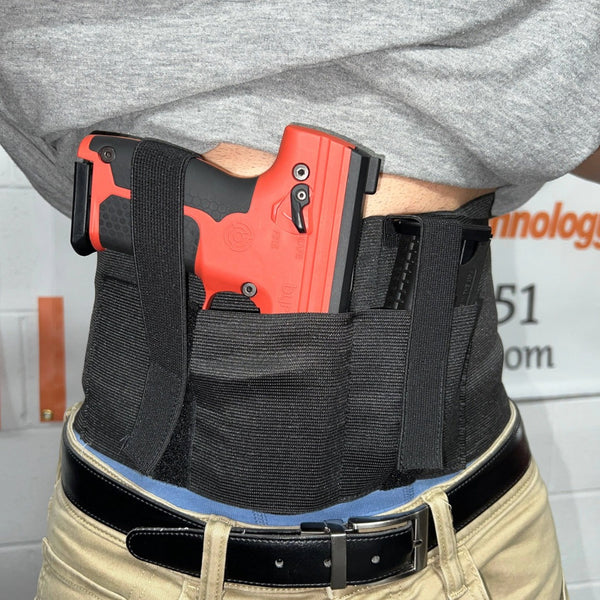 Belly Belt Holster for Byrna SD and LE Launchers - Right & Left Hand Use