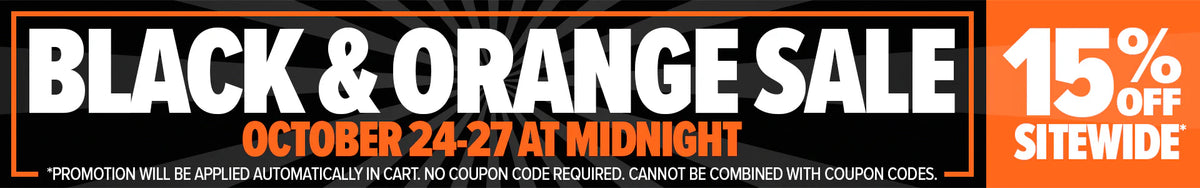 Black & Orange Byrna Sale Event
