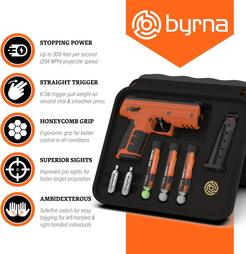 Byrna SD Ultimate Launcher - Universal Self Defense Kit - Less Lethal Self Defense - Gray