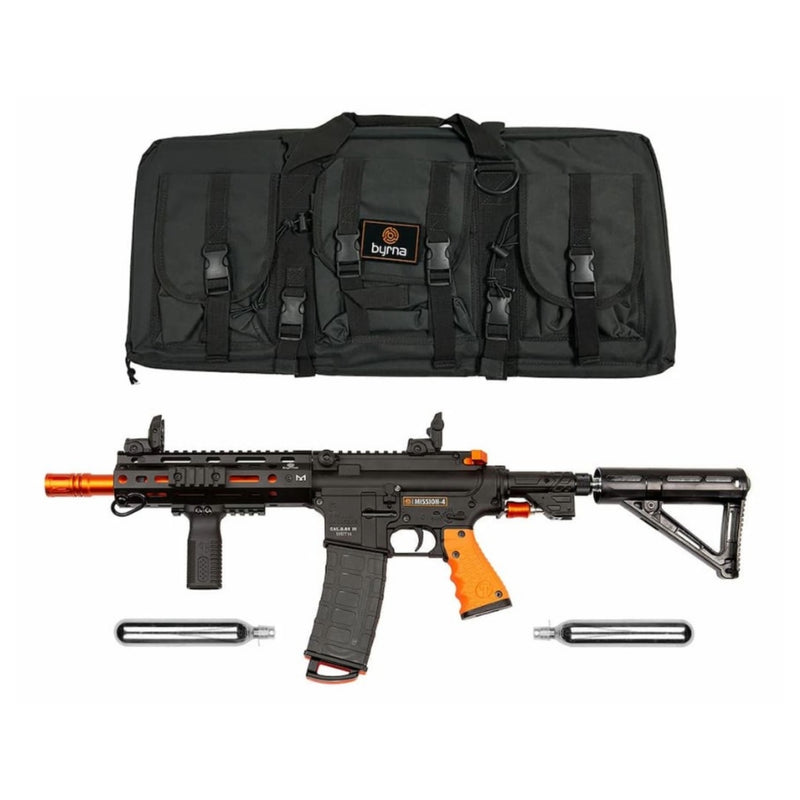 Byrna Mission 4 Less-Lethal Launcher Kit - High-Capacity CO2 Self-Defense Launcher with 28" Carry Bag