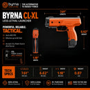 Byrna CL-XL Launcher Kit - 12g CO2 Upgrade | 17-Shot Capacity | 410 FPS