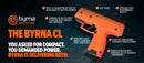 Byrna CL Compact Launcher – Concealed Less-Lethal Protection, 400 FPS Power - NAKESTORES