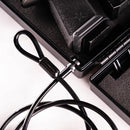 StopBox Lock Box Security Cable – 4ft Steel Cable Lock for Portable Gun Safes - NAKESTORES