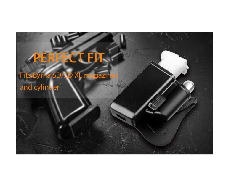 DivaLite Polymer Magazine and Cylinder Pouch: Fits All Byrna Launchers