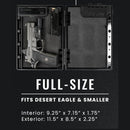 StopBox Pro Full-Size Mechanical Gun Safe – Quick Access Pistol & Byrna Storage - NAKESTORES