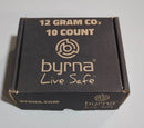 Byrna 12 Gram CO2 Cartridges: Compatible with Byrna LE. SDXL and TCR (  10 Pack) - NAKESTORES