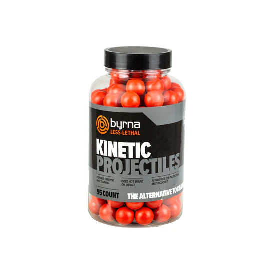 Byrna Kinetic .61 Caliber CL Launcher Projectiles - 95 count - NAKESTORES