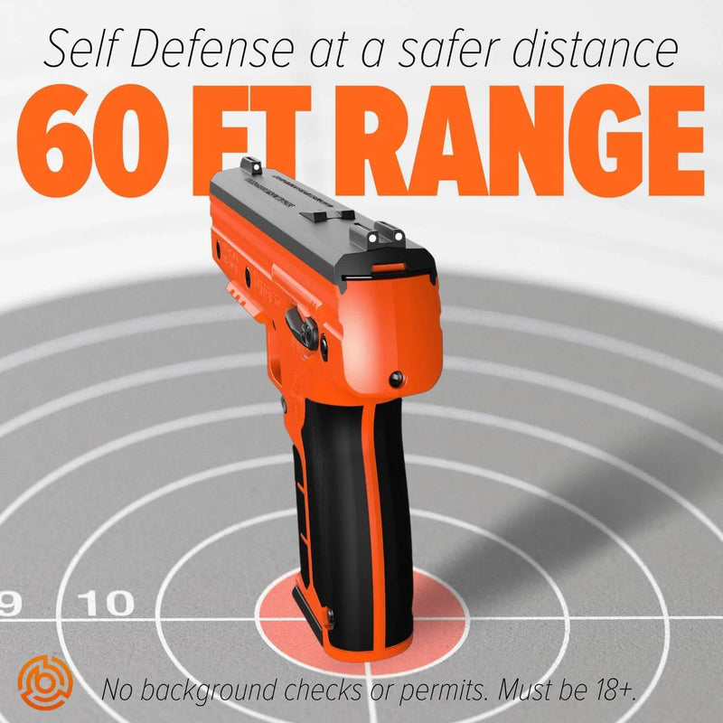 Byrna SD Ultimate Launcher - Universal Self Defense Kit - Less Lethal Self Defense - Orange