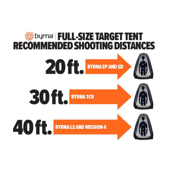 Byrna Training Full Size Target Tent