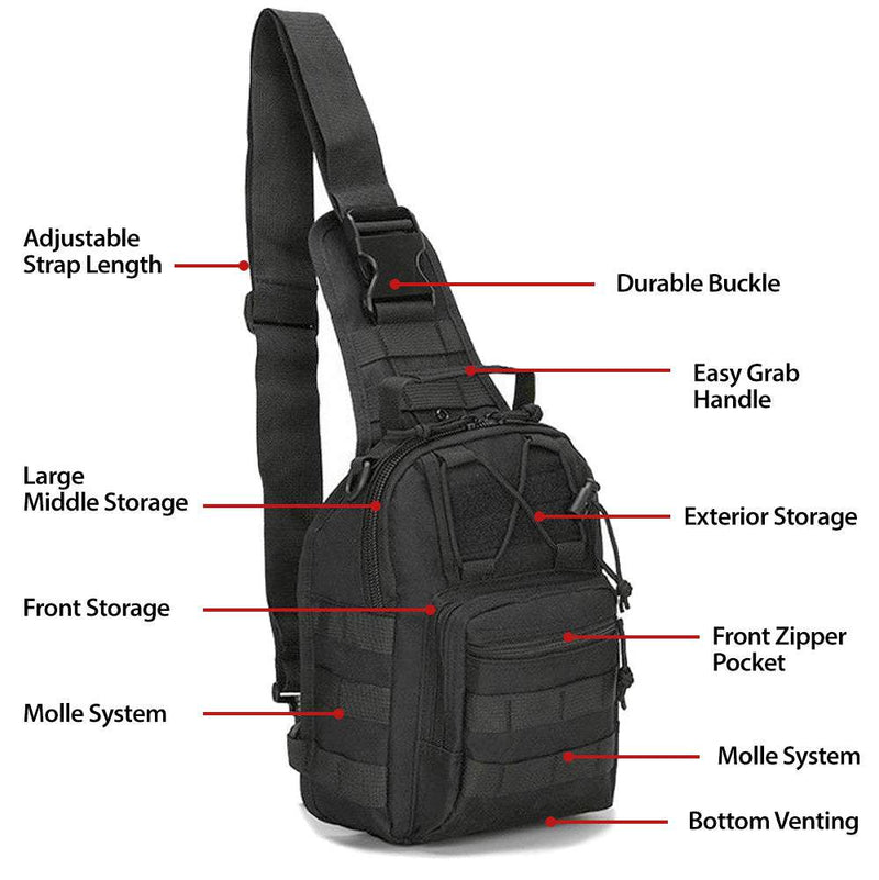 Conceal Carry Sling Bags For Byrna LE, SD & HD - Slim or Tactical Option