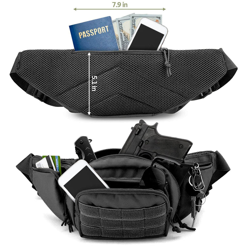 Concealed Carry Fanny Pack Bag For Byrna Launchers