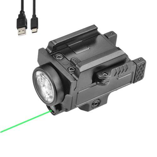 Divalite 800lm LED Tactical Flashlight & Green Laser Combo Fits All Byrna Launchers