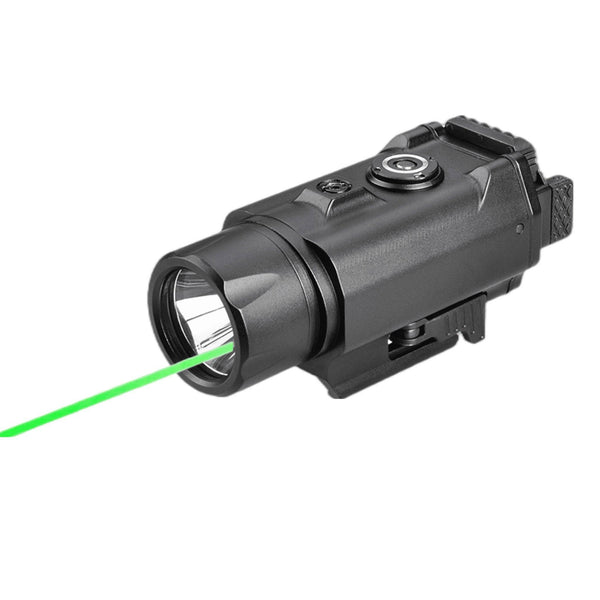 DivaLite Green Laser Light Combo Tactical Led Flash Light For Byrna Launchers 1500 Lumens Powerful light with Magnetic Charging and Easy Clip On - NAKESTORES