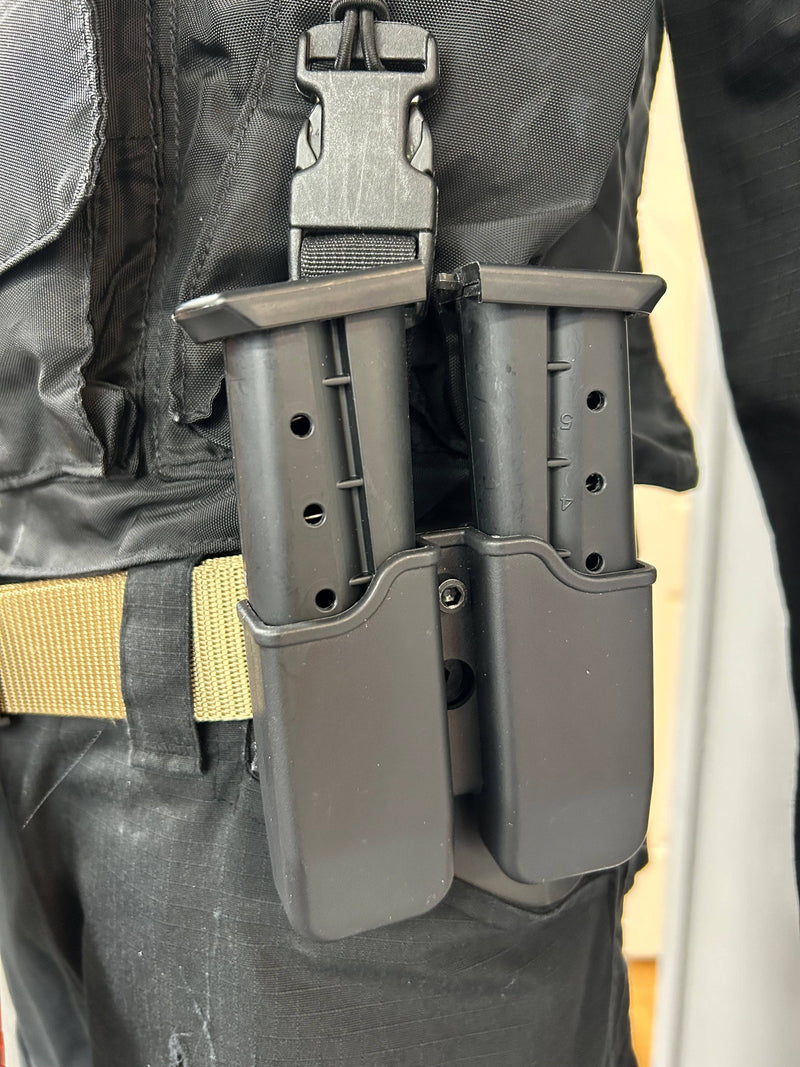 Double Magazine Pouch with Roto Paddle for Byrna 5 & 7 Round Magazines