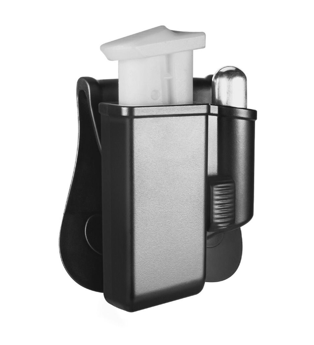 Magazine and Cylinder Pouch Carrier: Fits All Byrna Launchers