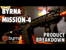 Byrna Mission 4 Less-Lethal Launcher Kit - High-Capacity CO2 Self-Defense Launcher with 28" Carry Bag