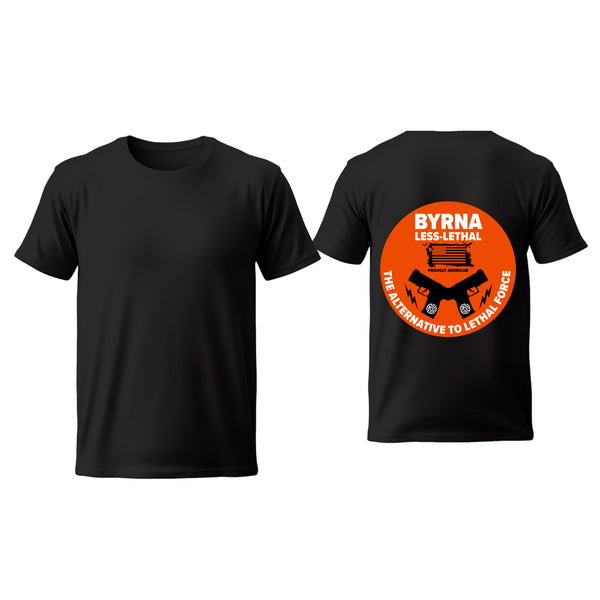 Byrna Less Lethal Proudly American T-Shirt By Nakestores