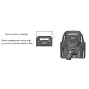 Snap to Click Quick Install Mount Rotating Duty Belt and Molle Adapter - NAKESTORES
