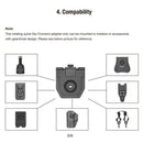 Snap to Click Quick Install Mount Rotating Duty Belt and Molle Adapter - NAKESTORES