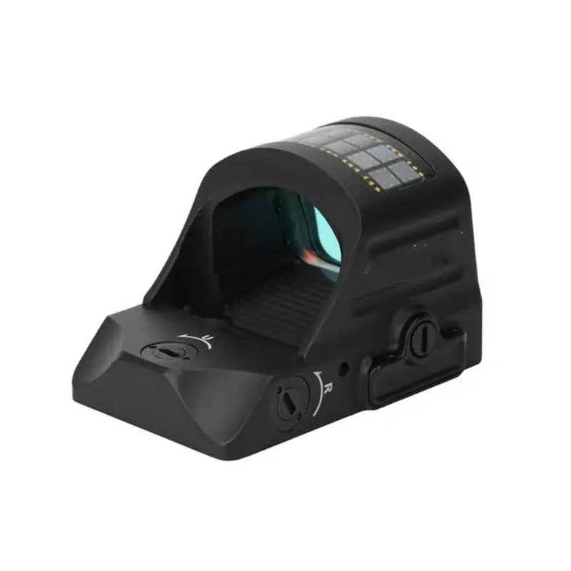 Solar-Powered X2 Open Reflex Optical Sight with 8 MOA Red Dot for Byrna TCR or Mission 4