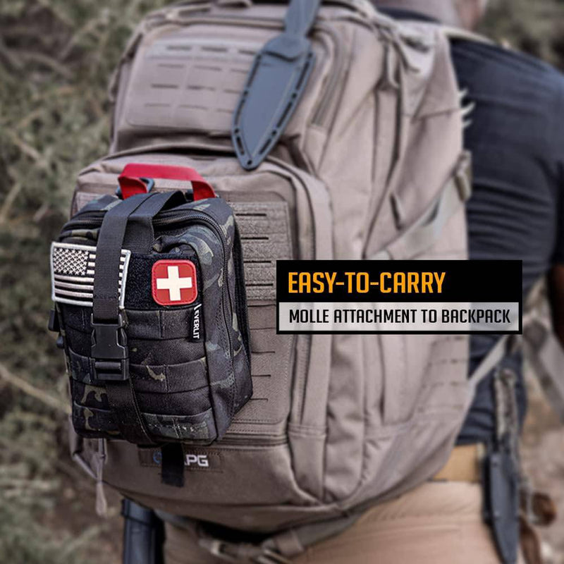 Tactical First Aid & Survival Kit - Ready For Any Self Defense Situation - NAKESTORES