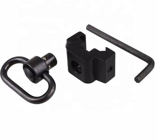 Tactical Sling Swivel with Mount Base Quick Release Push Button Attachment For Byrna TCR - NAKESTORES