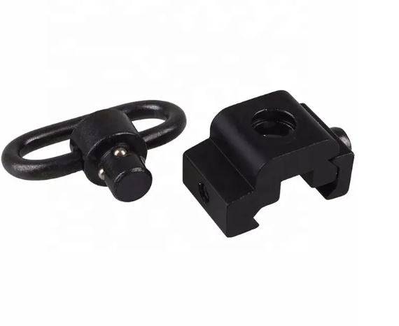 Tactical Sling Swivel with Mount Base Quick Release Push Button Attachment For Byrna TCR - NAKESTORES