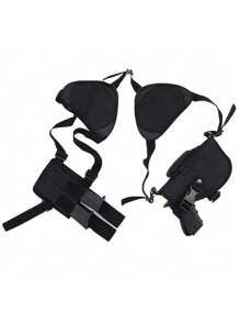 Vertical shoulder holster Fits Byrna SD & LE  and 2 Byrna Magazines