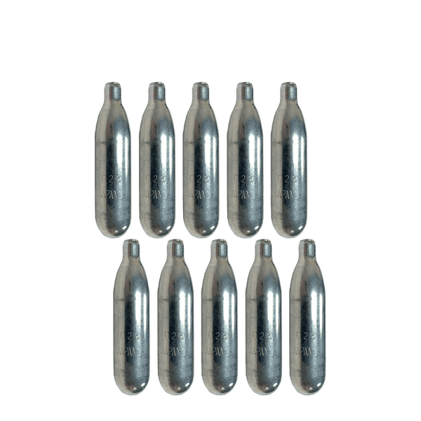 Byrna LE 12 Gram CO2 Cartridges For Byrna LE Pistol Launcher ( 9 CO2 + 1 CO2Oiler)