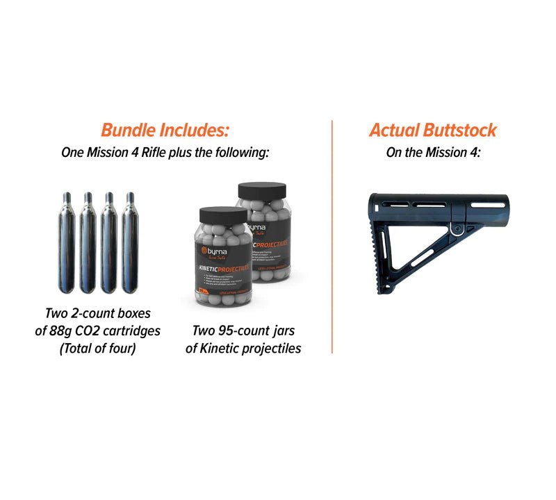 Byrna Mission 4 Bundle Launcher - Made in USA