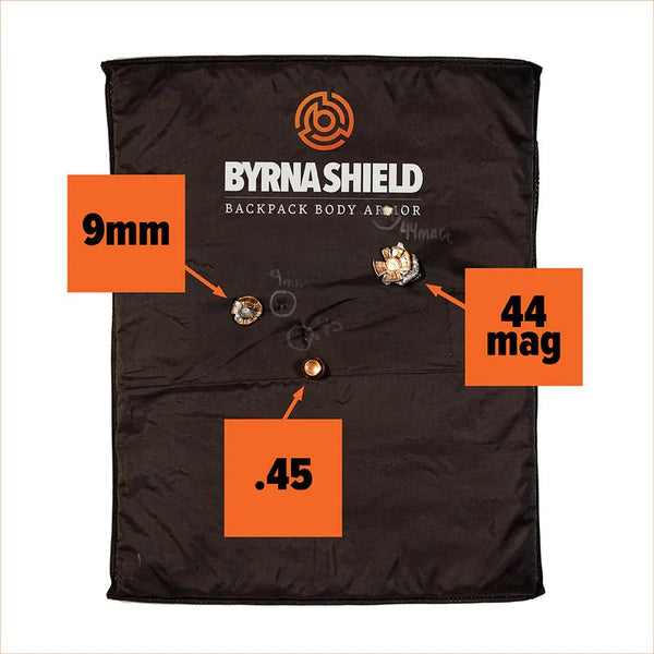 Byrna Shield Armor- Bullet Resistant Backpack Insert - 10" x 12"