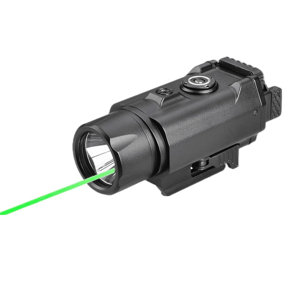 DivaLite Green Laser Light Combo Tactical Led Flash Light For Byrna Launchers 1500 Lumens Powerful light with Magnetic Charging and Easy Clip On